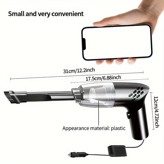 12V Powerful Car Handheld Vacuum Cleaner for Pet Hair
