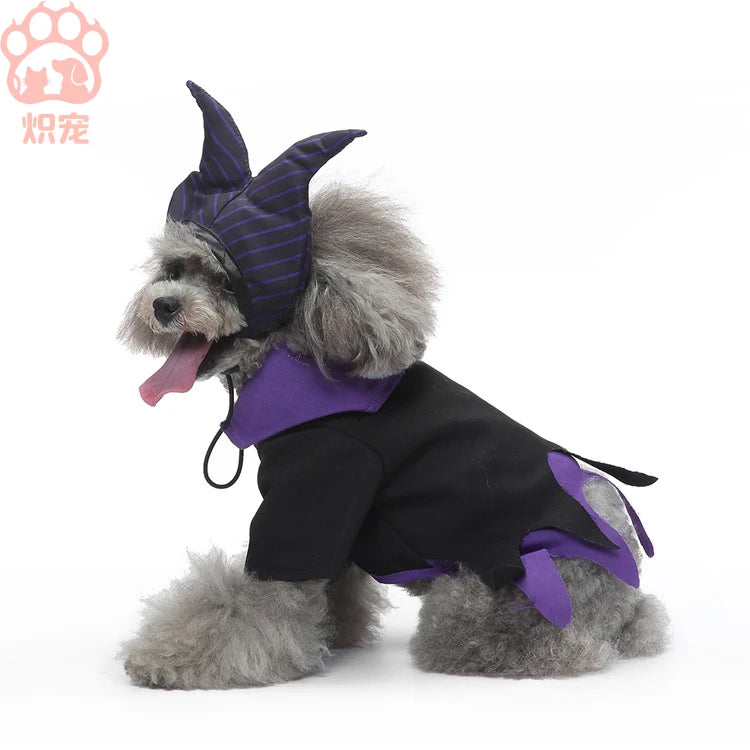 Spooky Maleficent Halloween Doggy Costume