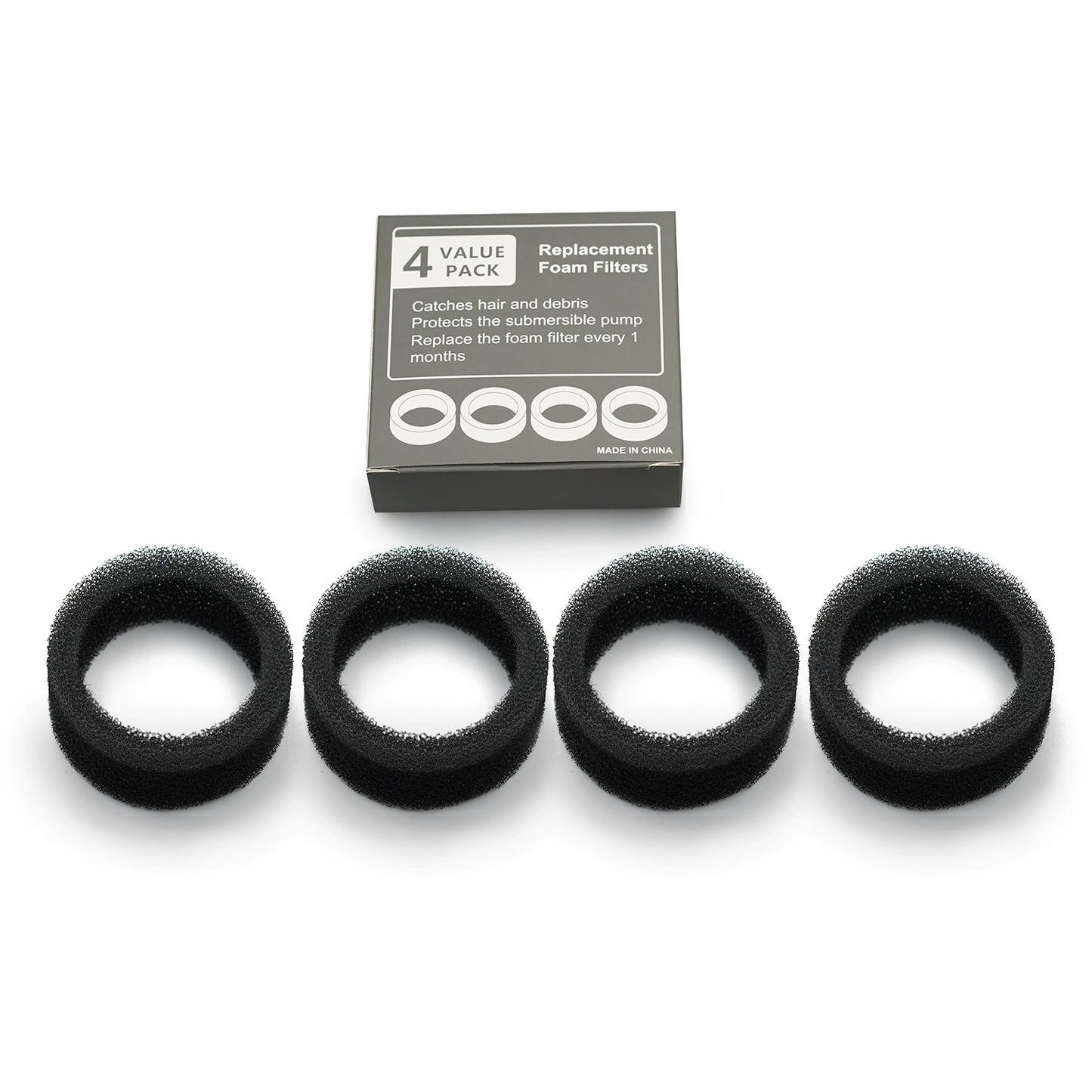 Pet Water Fountain Replacement Filters | 6 Size Options