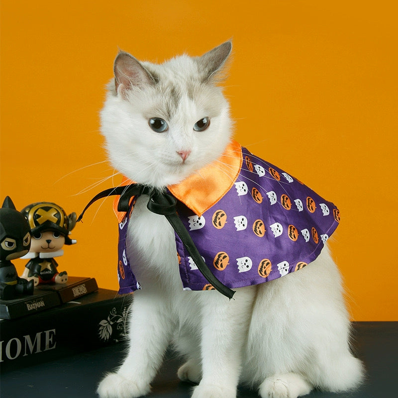 Halloween Dress Up Cat Witch’s Cloak | Multiple Colors
