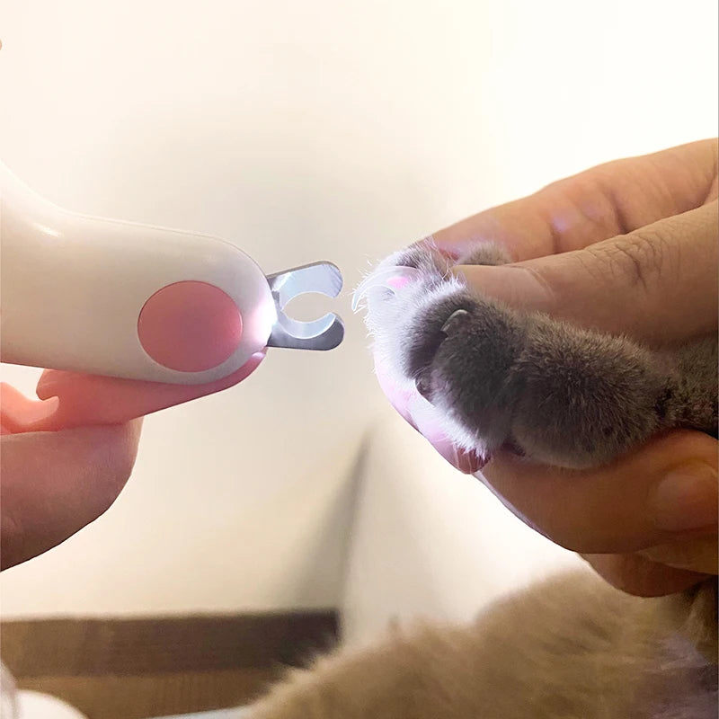 LED Light Cat or Dog Nail Clipper
