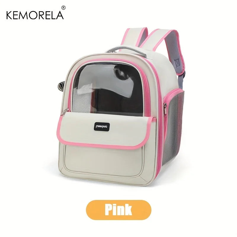 Boxy Astronaut Pet Backpack for Cats And Dogs | Yellow Black Pink Grey