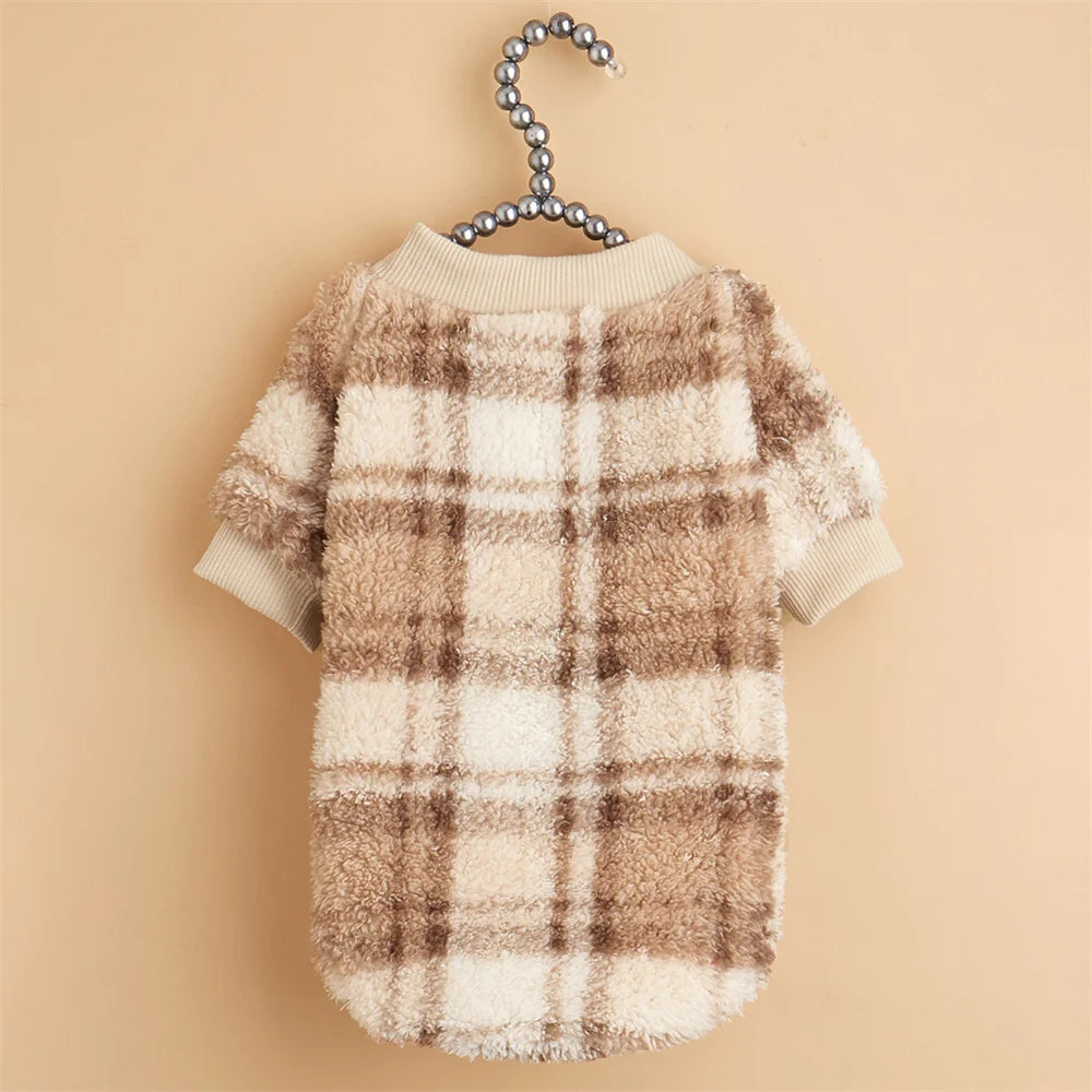 Warm Woolen Fleece Sweater for Dogs | Multiple Colors/Patterns