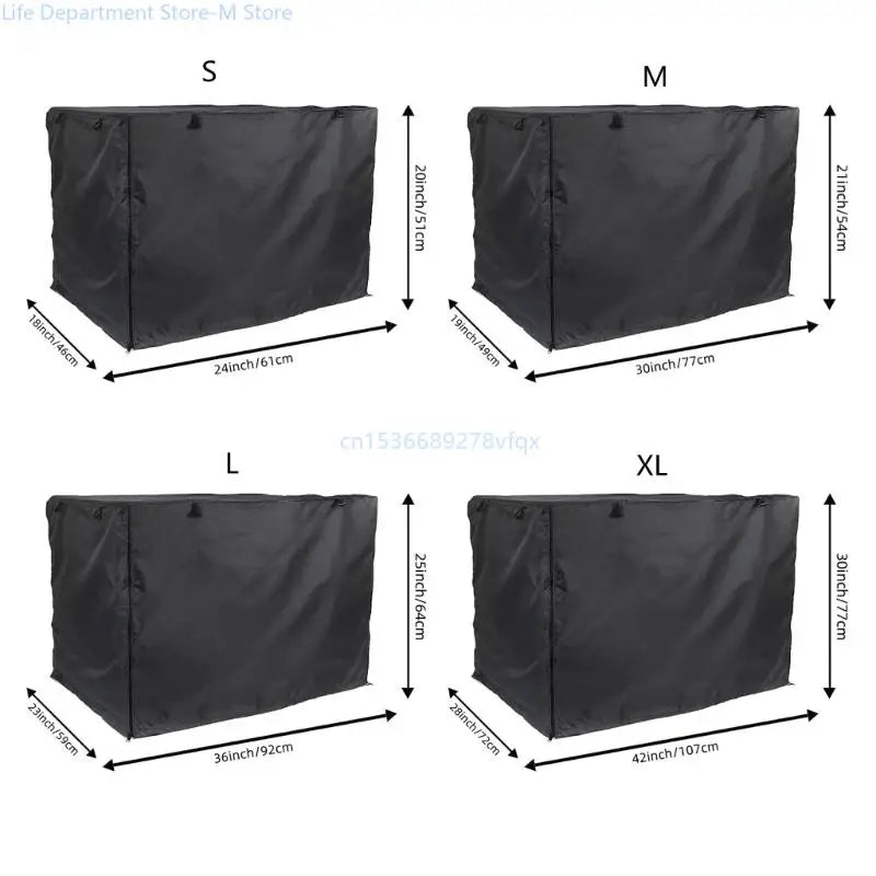 Dog Crate Cover for Anxious Dogs | Breathable | Washable | Bite Resistant