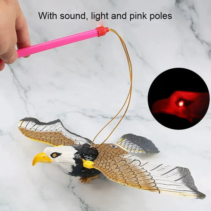 Electric Bird Simulation Interactive Cat Toy | Eagle or Parrot