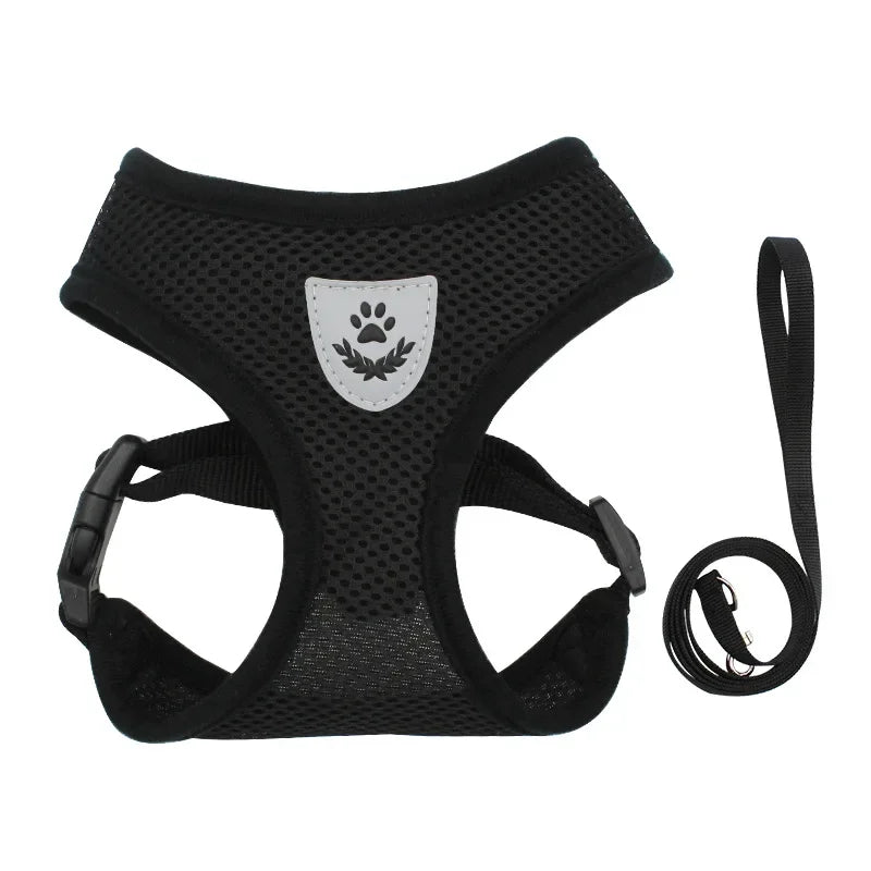 Summer Cat or Dog Harness Adjustable Vest | Polyester Mesh | Breathable