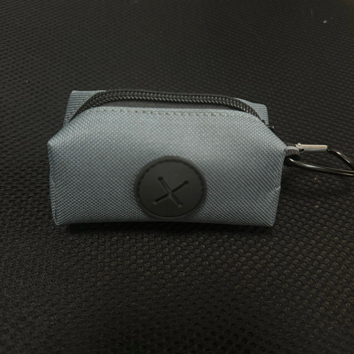 Canvas Dog Poop Bag Holder | Outdoor Pet Waste Bag with Carabiner Clip (Bags not Included)