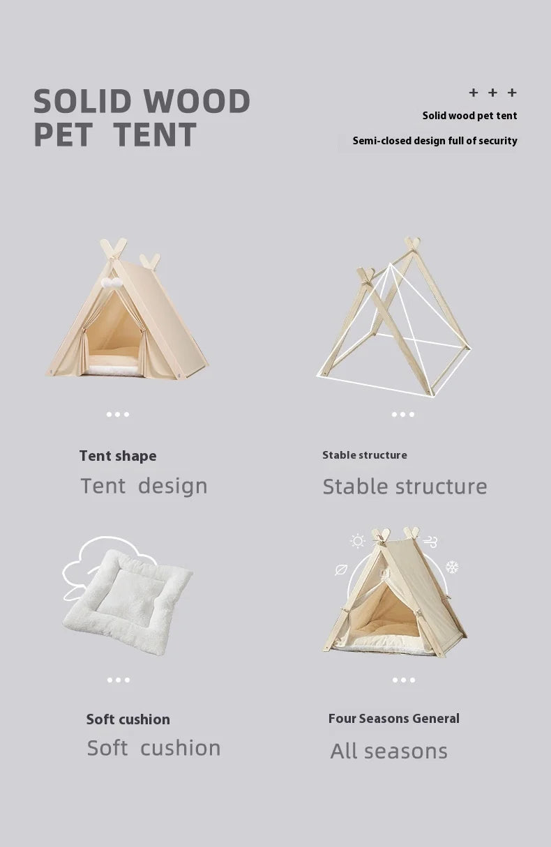 Trendy Indoor Pet Tent Teepee
