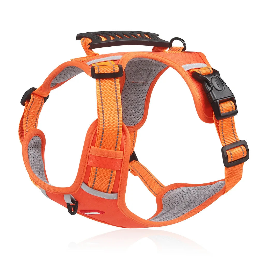 Reflective Dog Chest Harness
| Sturdy | Comfortable