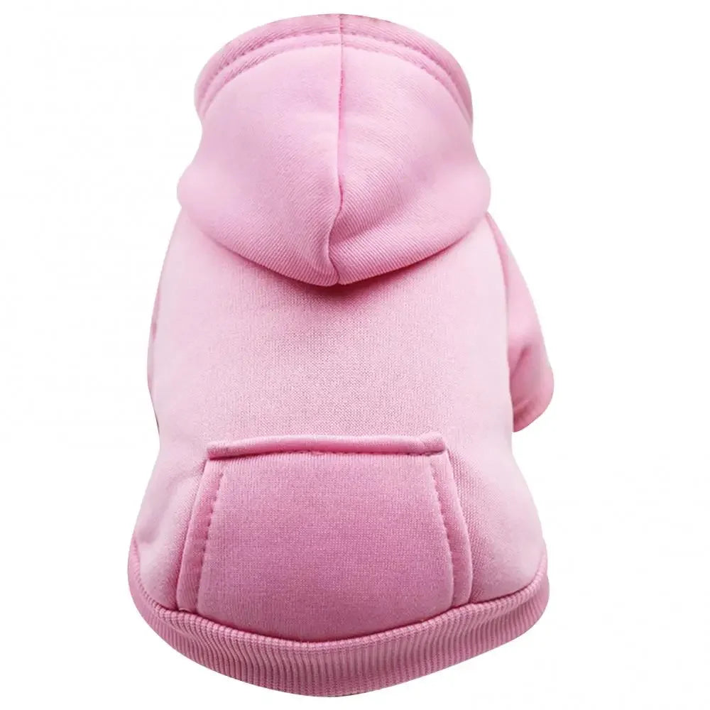 Pet Hooded Sweatshirt for Dogs and Cats with Pocket