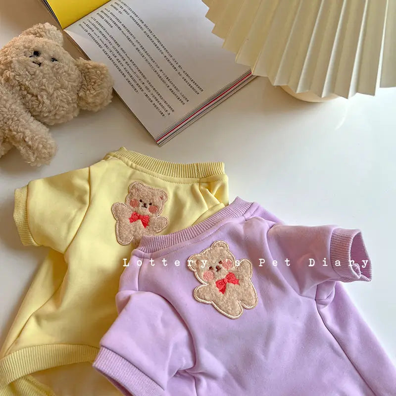 Sweet Teddy Bear Soft
Cat or Dog Sweater | Pajamas