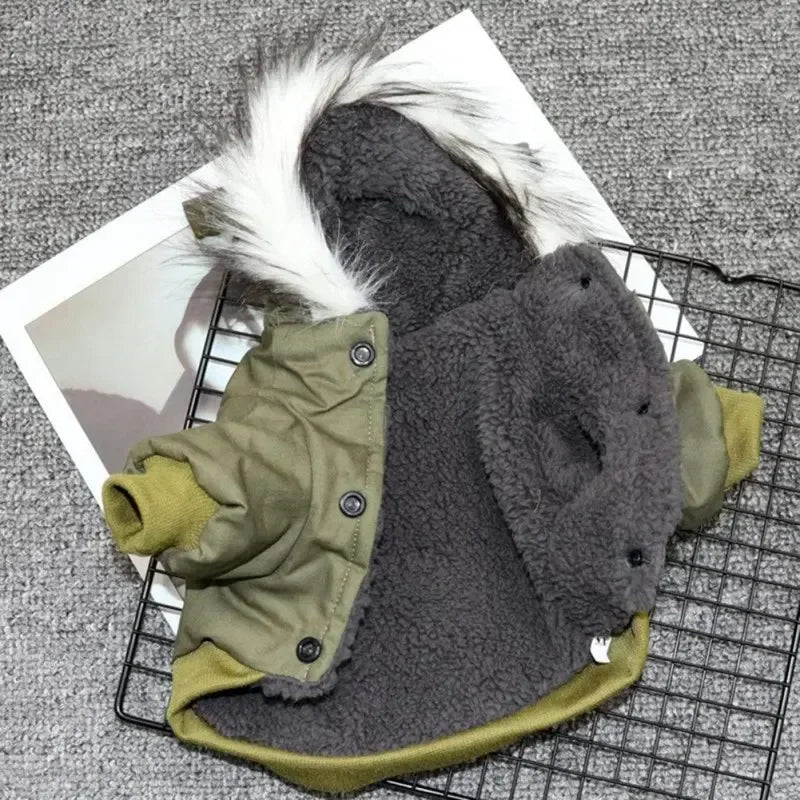 Soft Trendy Winter Doggy Jacket