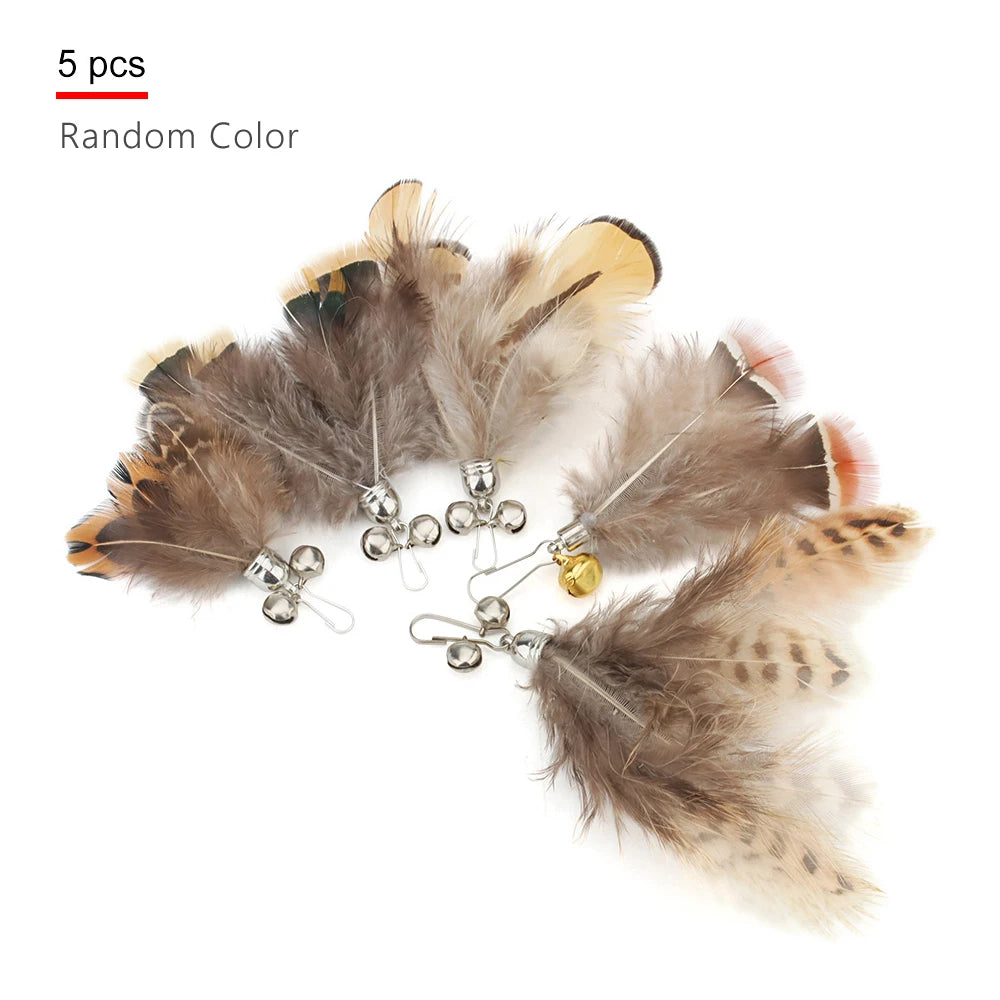 5pcs Teaser Replacements for Cat Toy