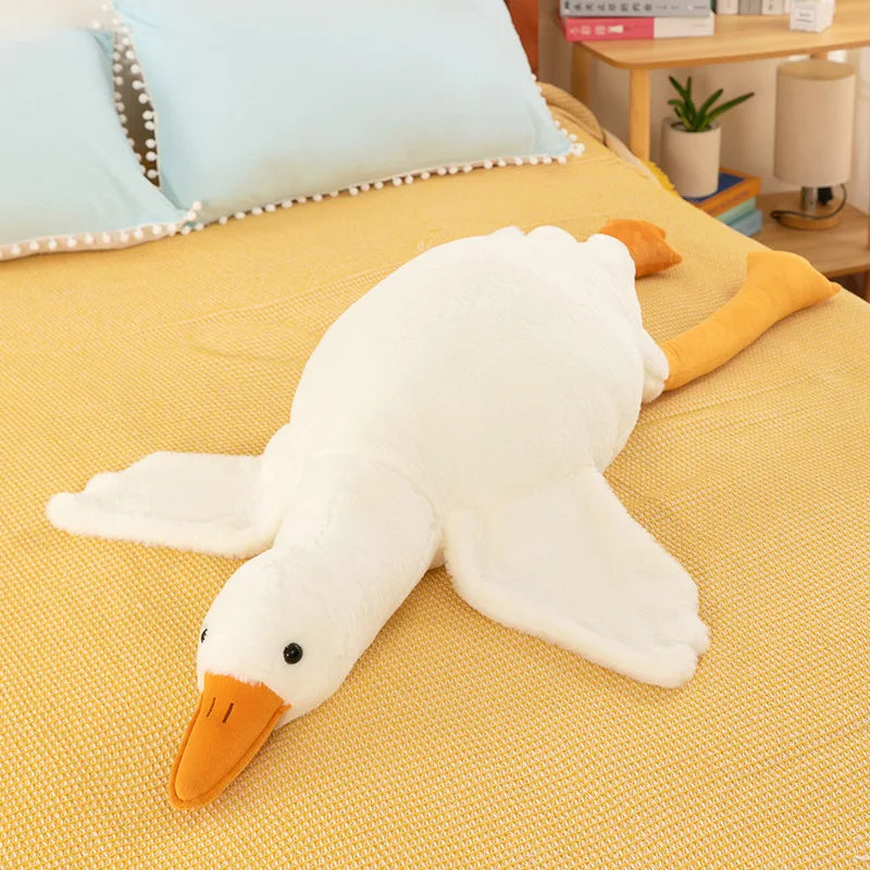 XL Soft Ducky Dog Snuggle Chew Toy | Pink White Yellow