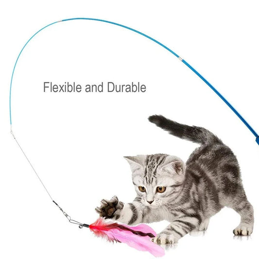 11pcs Cat Feather Toy Set
