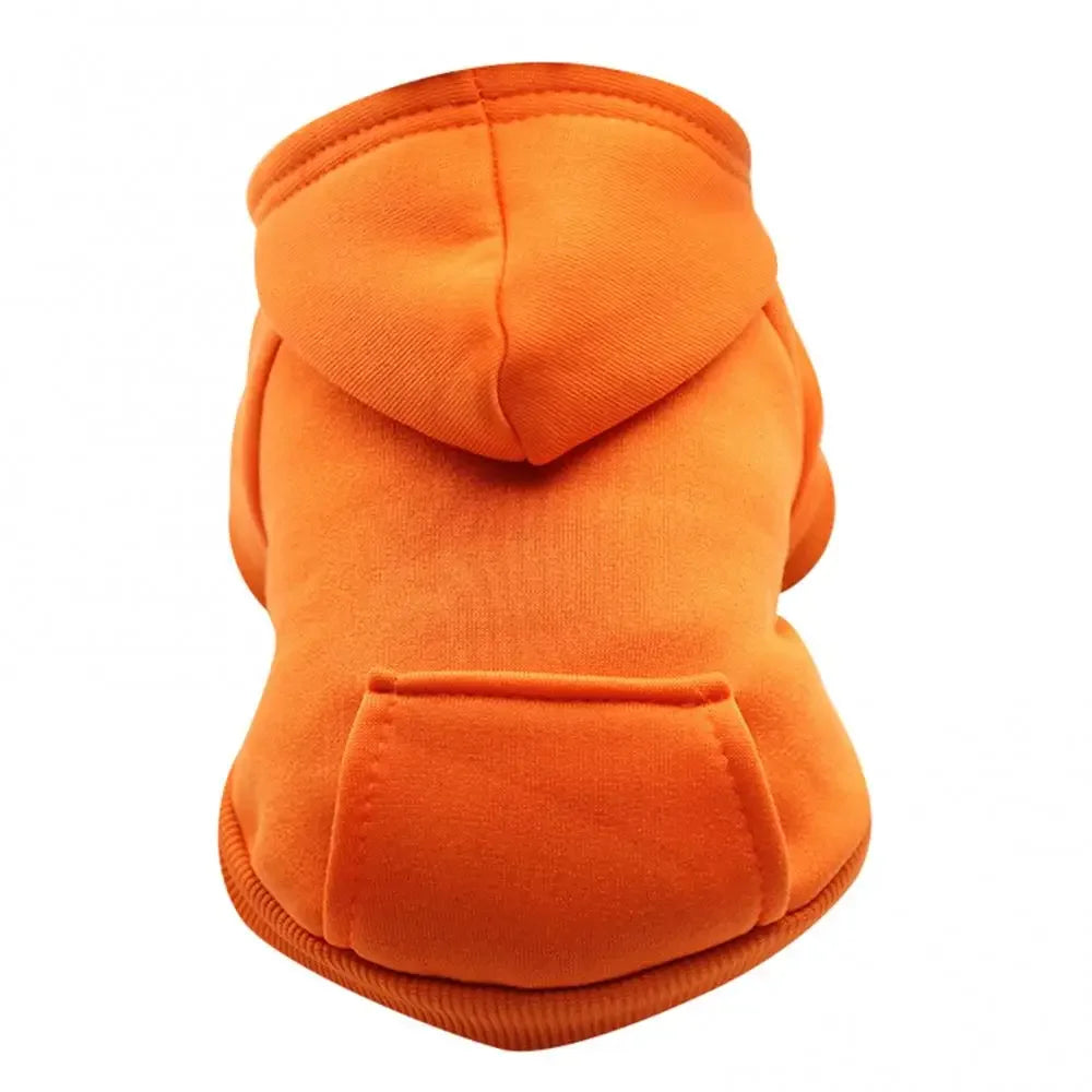Pet Hooded Sweatshirt for Dogs and Cats with Pocket