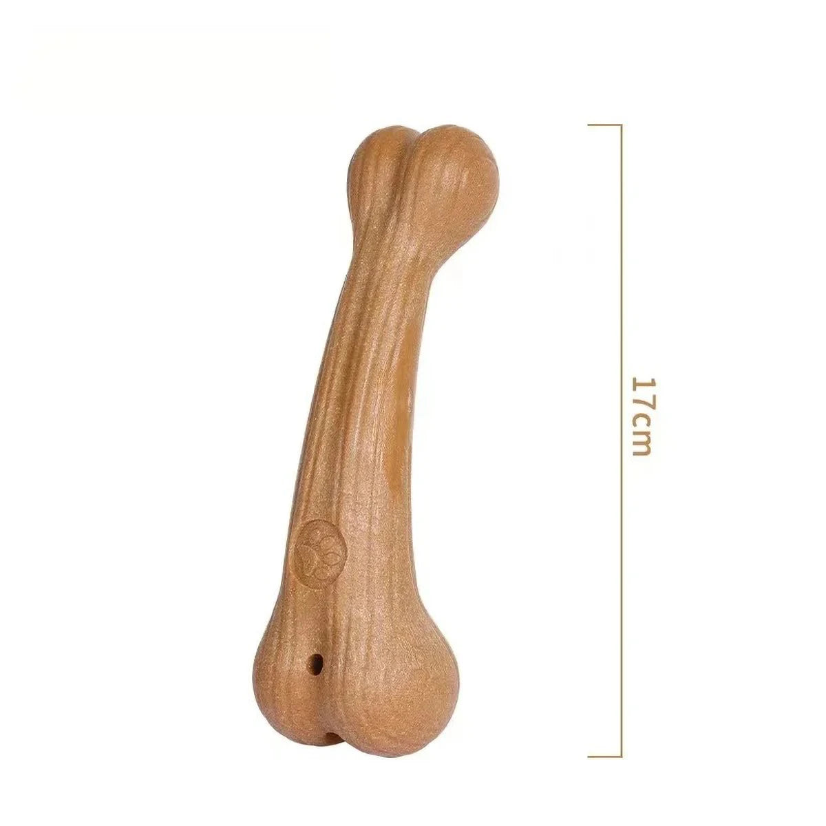 Durable Pine Wood-look Dog Chew Toy