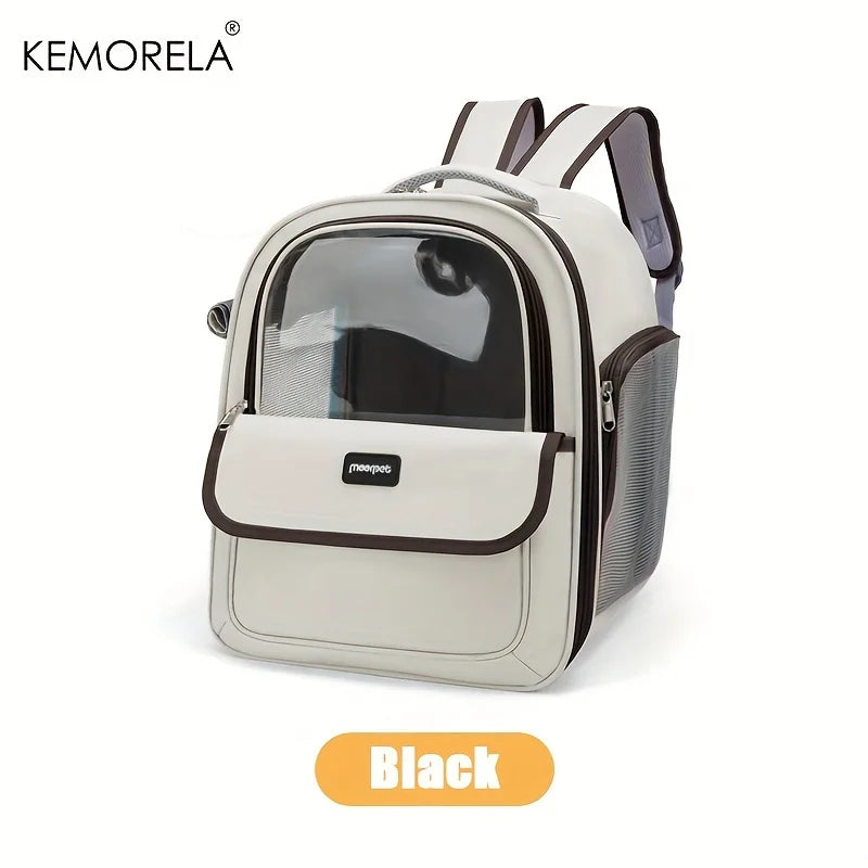 Boxy Astronaut Pet Backpack for Cats And Dogs | Yellow Black Pink Grey