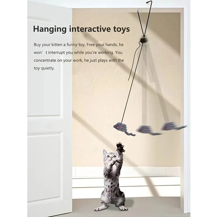 Door Hanging Cat Toy