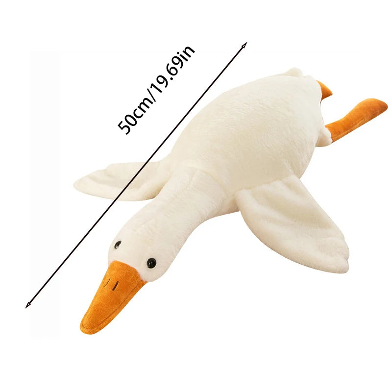 XL Soft Ducky Dog Snuggle Chew Toy | Pink White Yellow