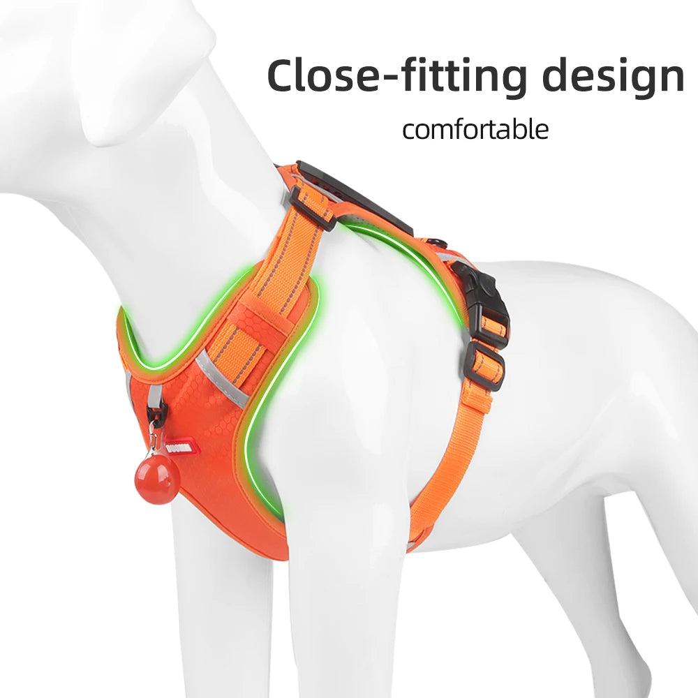 Reflective Dog Chest Harness
| Sturdy | Comfortable