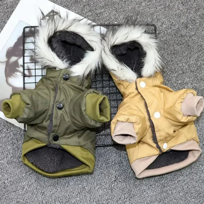 Soft Trendy Winter Doggy Jacket