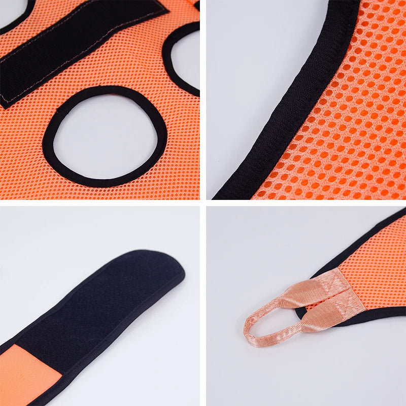 Peppy Orange Dog or Cat Bath Sling Hammock for Grooming