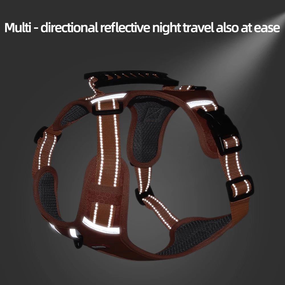 Reflective Dog Chest Harness
| Sturdy | Comfortable