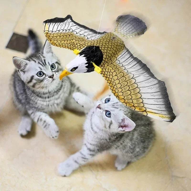 Electric Bird Simulation Interactive Cat Toy | Eagle or Parrot