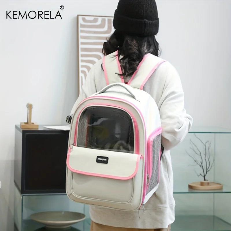 Boxy Astronaut Pet Backpack for Cats And Dogs | Yellow Black Pink Grey