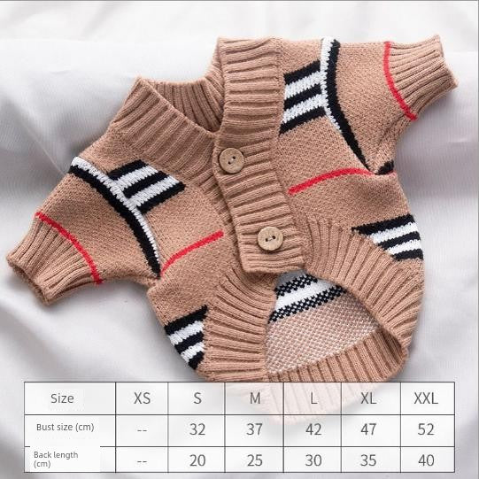 High Fashion Trendy Dog Winter Knit Sweater