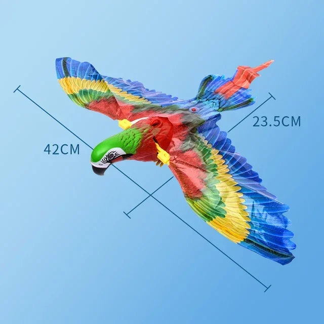 Electric Bird Simulation Interactive Cat Toy | Eagle or Parrot
