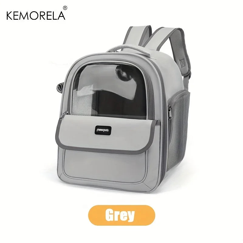 Boxy Astronaut Pet Backpack for Cats And Dogs | Yellow Black Pink Grey