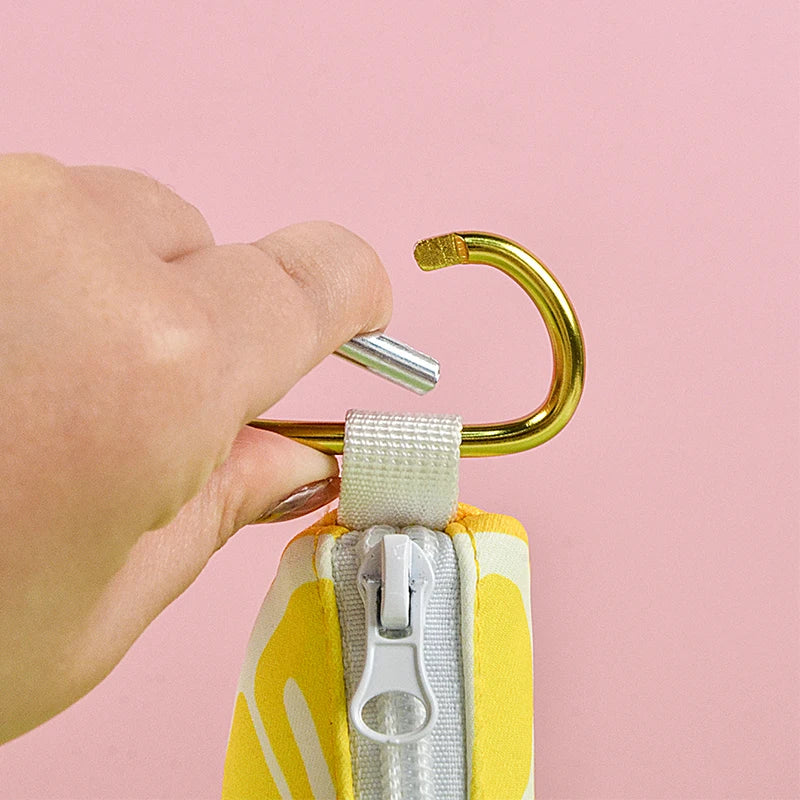 Cute Summer Fun Fruit Pet Garbage Bag Holder (Bags not Included) | Lime Lemon Strawberry Grapefruit | Clip-on