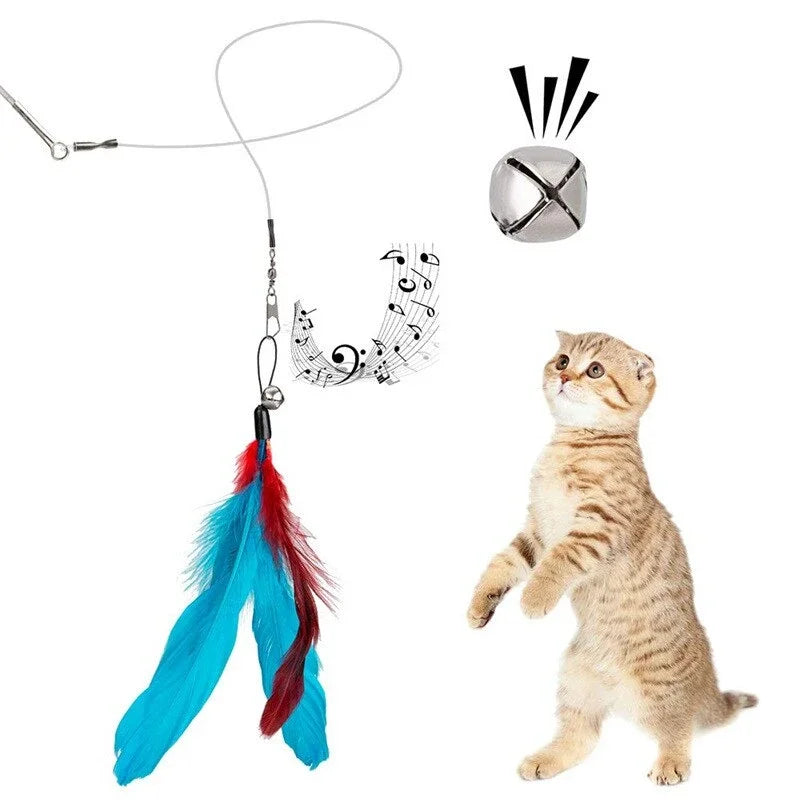 11pcs Cat Feather Toy Set
