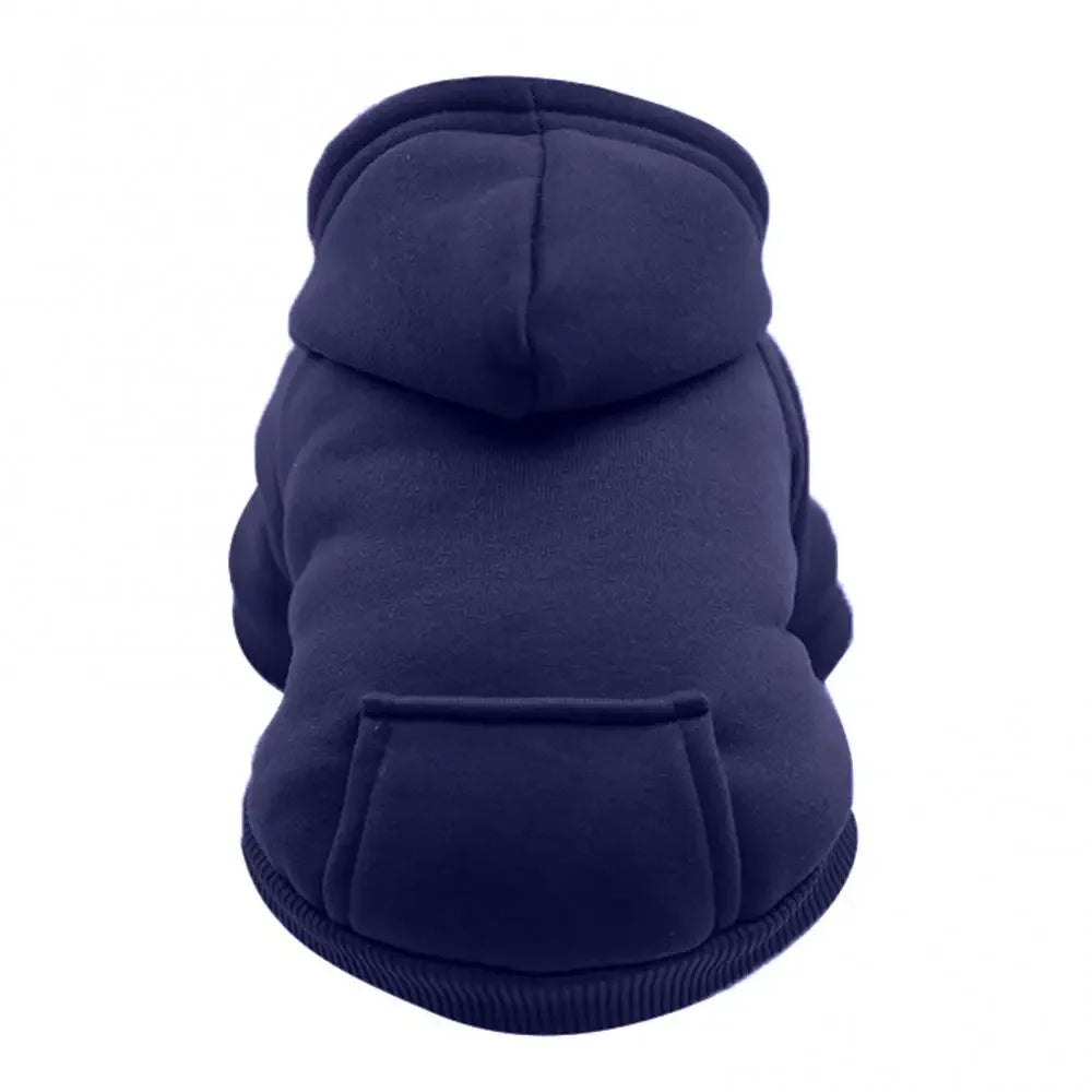Pet Hooded Sweatshirt for Dogs and Cats with Pocket
