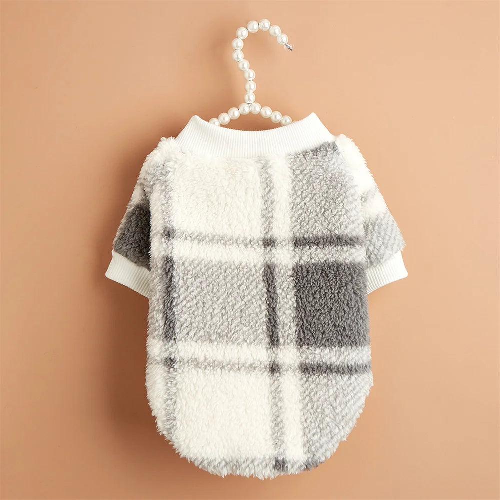 Warm Woolen Fleece Sweater for Dogs | Multiple Colors/Patterns