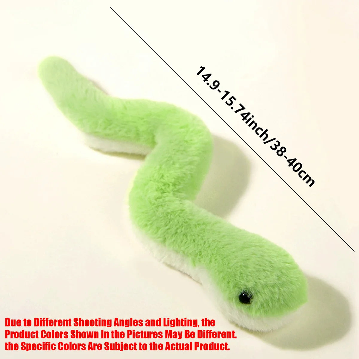 Squiggle Snake Cat Toy Chew-Proof | Interactive Plush Toy for Kittens/Puppies