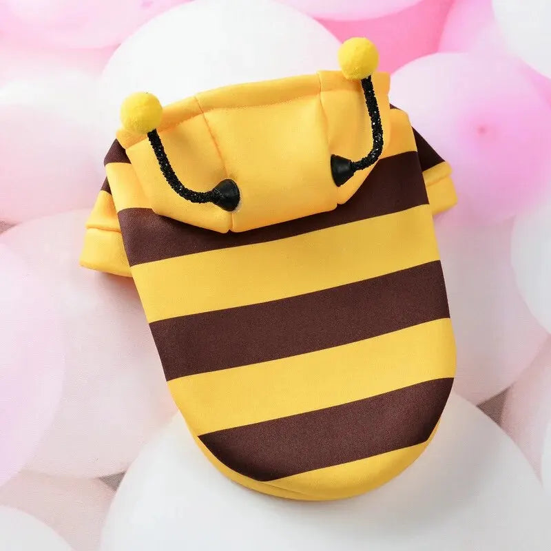 Adorable Halloween Doggy Bee Costume