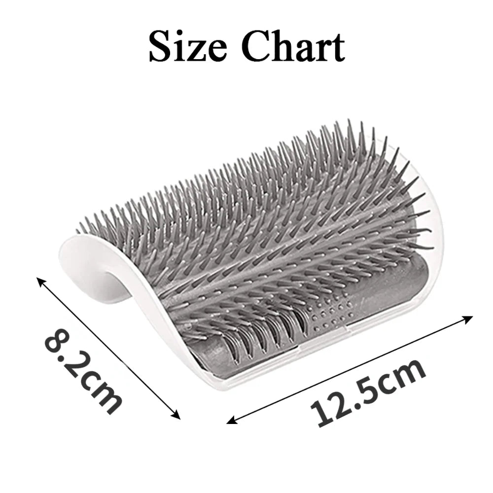 Cat Corner Fur Scrubber | Massager | Comb