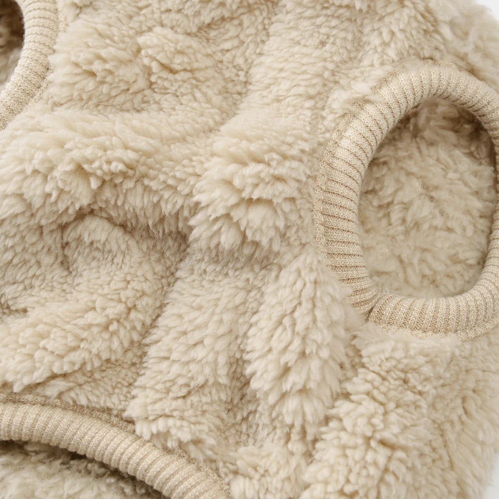 Soft Fleece Cable Knit Pattern Sweater for Cats and Dogs