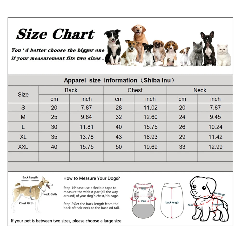 Winter Fleece Dog Wind-resistant Jumpsuit