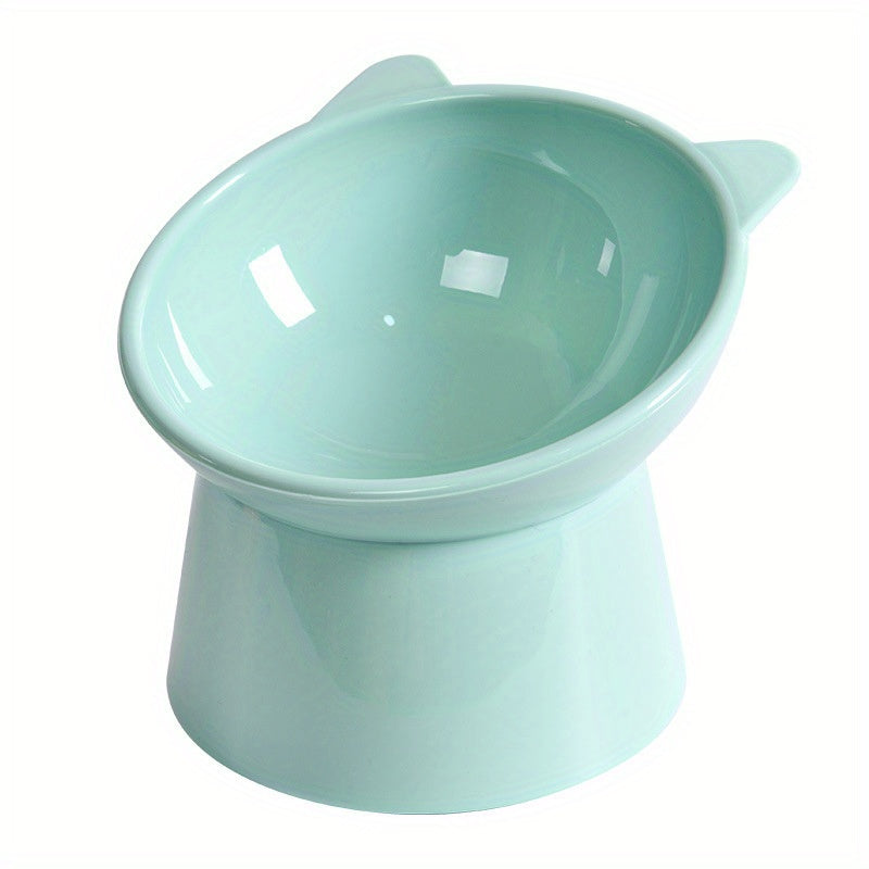 Premium Elevated Nordic-Style Tilted Pet Food Bowl