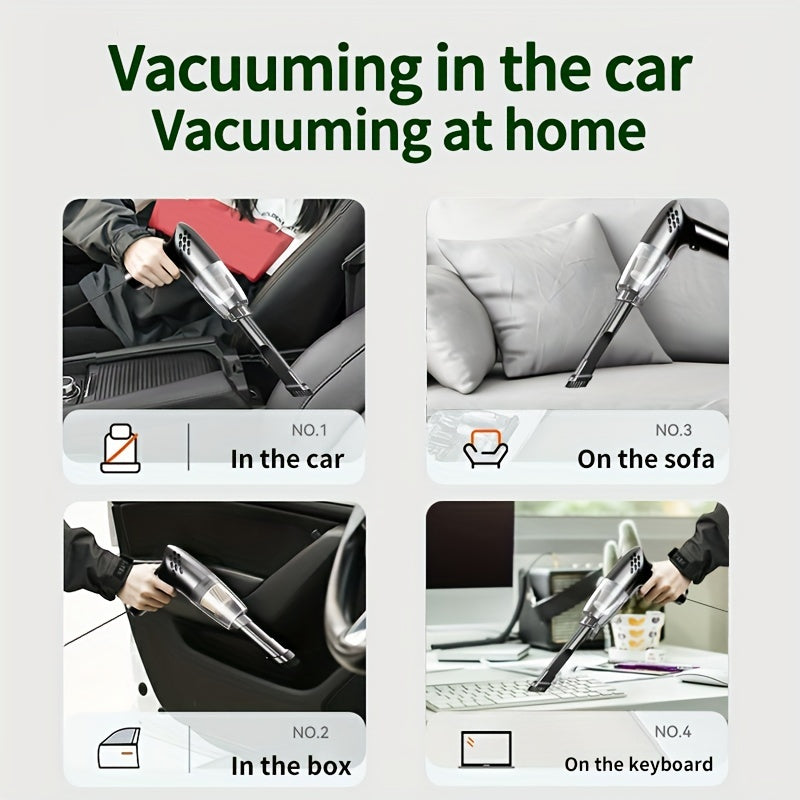 12V Powerful Car Handheld Vacuum Cleaner for Pet Hair