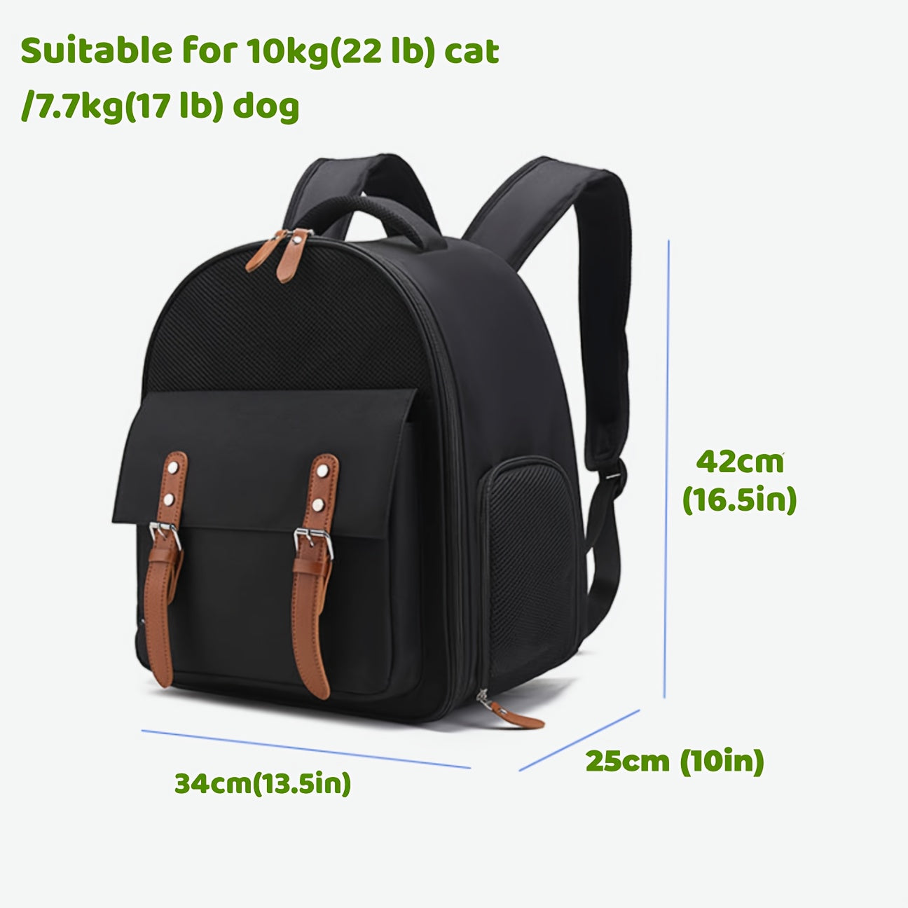 Comfy Camper Pet Backpack Carrier for Cats and Small Dogs | Outdoor Adventurers | Camping Adventures