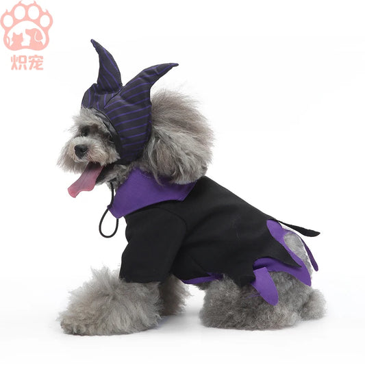 Spooky Maleficent Halloween Doggy Costume