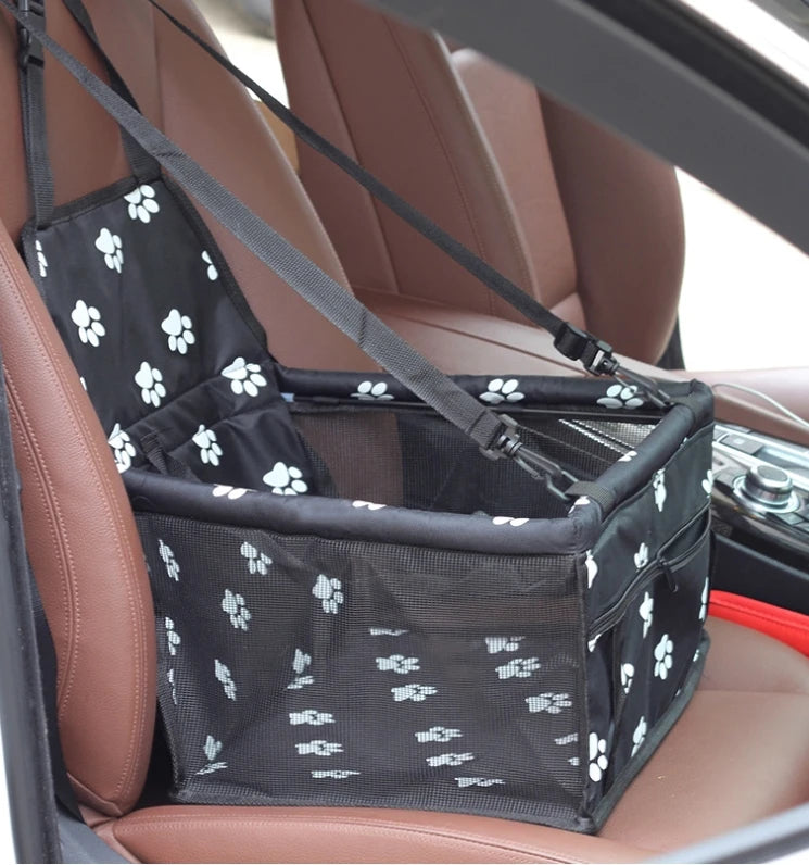 Dog Car Carrier Seat | Car Seat Line | Waterproof Basket | Folding Hammock | Multiple Colors