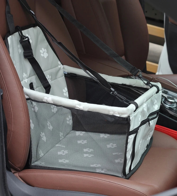Dog Car Carrier Seat | Car Seat Line | Waterproof Basket | Folding Hammock | Multiple Colors