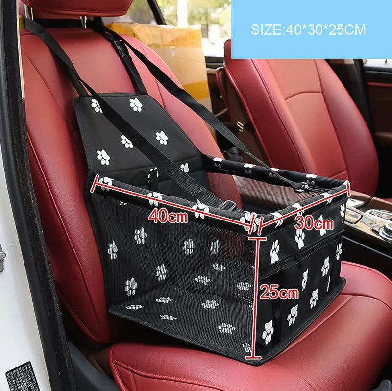 Dog Car Carrier Seat | Car Seat Line | Waterproof Basket | Folding Hammock | Multiple Colors