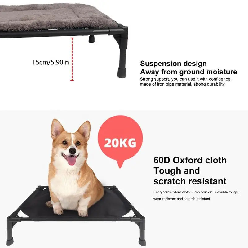 Foldable Elevated Outdoor Dog Camping Tent | Waterproof